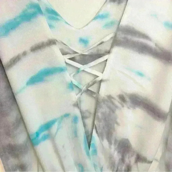 Young Fabulous & Broke Women’s Tie Dye Short Tank Romper Size Small - Picture 8 of 13